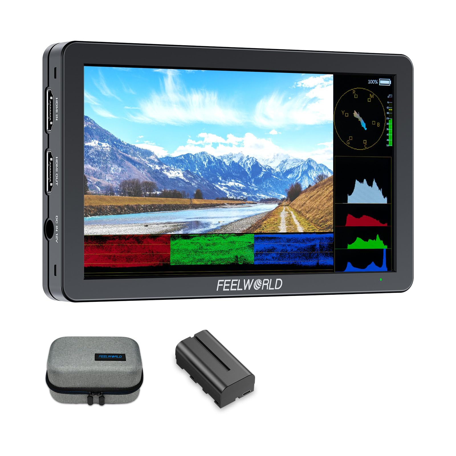 Amazon.com : FEELWORLD T6 6 Inch Camera Field DSLR Video Monitor