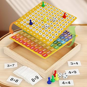 Amazon.co.jp: かけざん九九 九九を覚える 九九カード 学習玩具