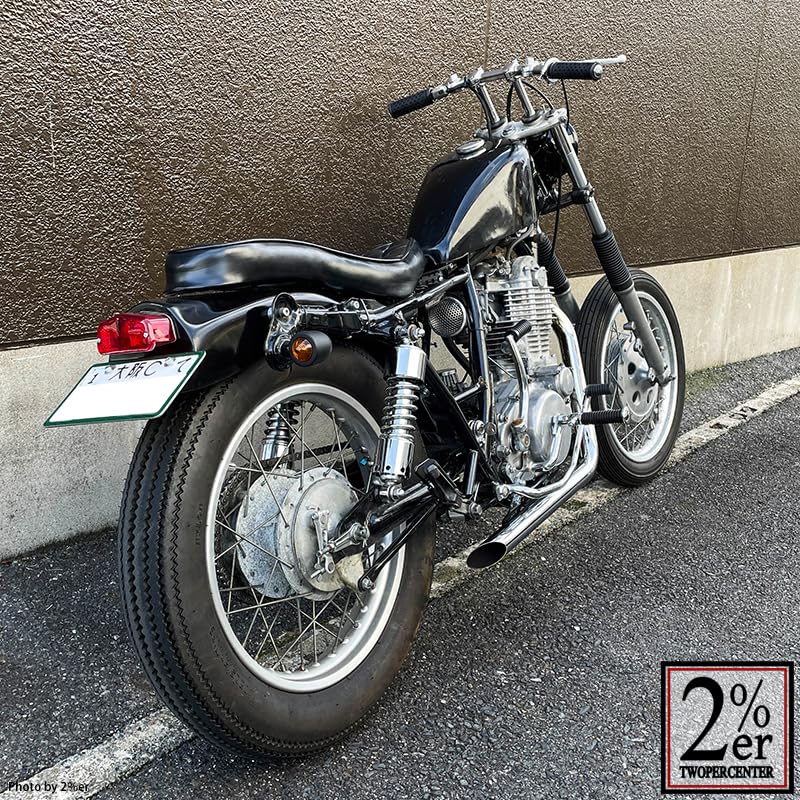 Amazon | トルクコーンドラッグパイプマフラー SR400/500 | マフラー