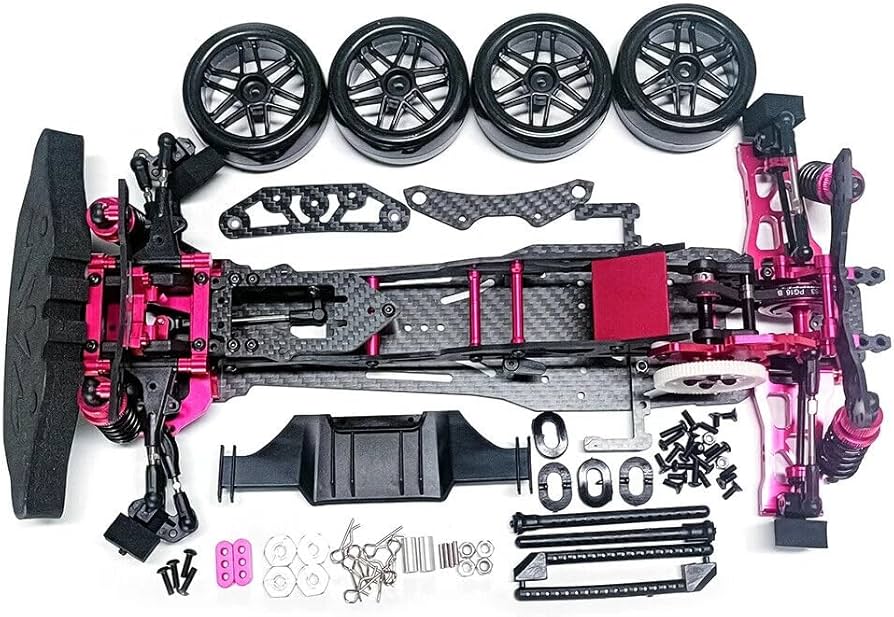 Amazon.com: STASRC Alloy & Carbon Sakura 1:10 D5MR AWD RC Car