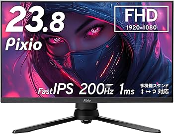 Amazon.co.jp: Pixio PX248 Pro V2 ゲーミングモニター 23.8インチ