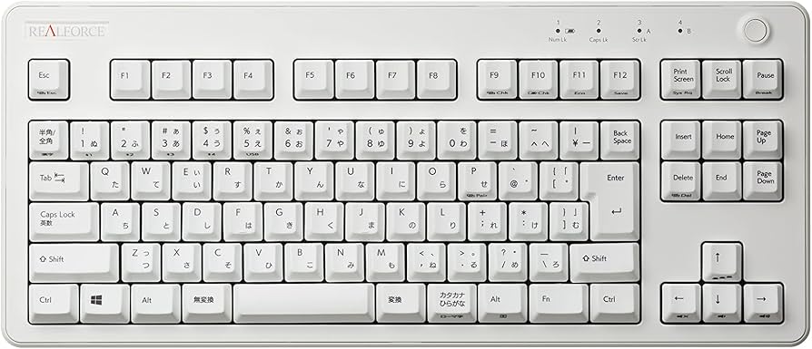Amazon.co.jp: REALFORCE R3 キーボード ハイブリッド テンキーレス 変