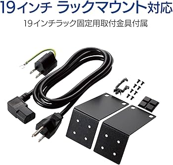 Amazon | エレコム スイッチングハブ 8ポート 金属筺体 PoE 10/100M