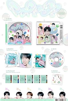 Amazon.com: NCT-WISH poppop 2nd Mini Album (Jewel Case 7 Ver. SET