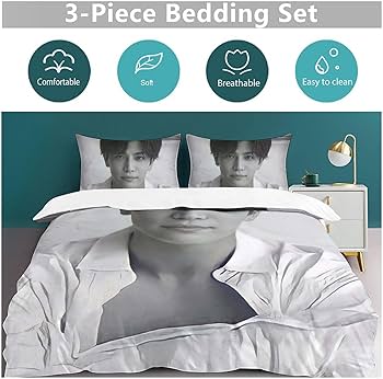 Amazon.co.jp: 岩田剛典 (3) 寝具 3ピース ンベッドスプレッド 枕