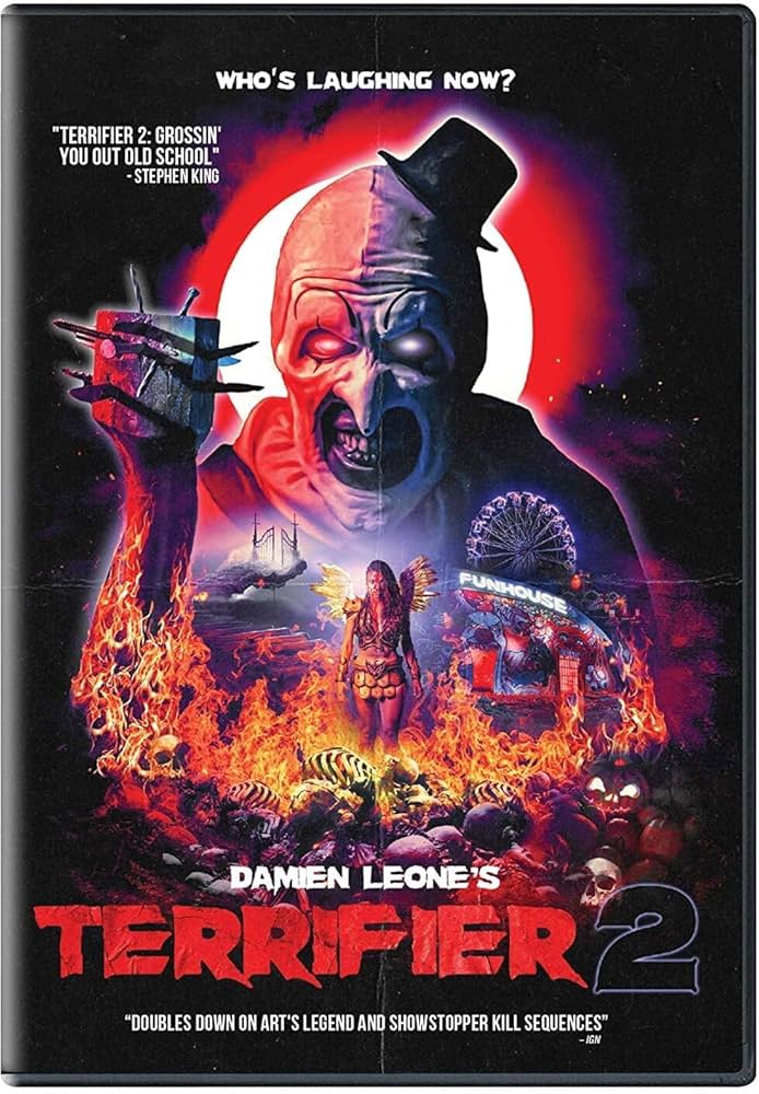 Amazon.com: Terrifier 2 [DVD] : Damien Leone, Damien Leone, Lauren