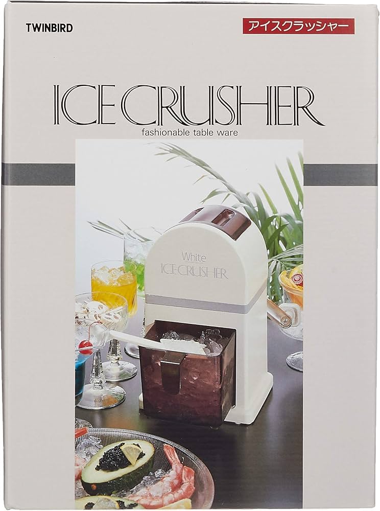 Amazon｜TWINBIRD アイスクラッシャー CI-3546｜手動かき氷器