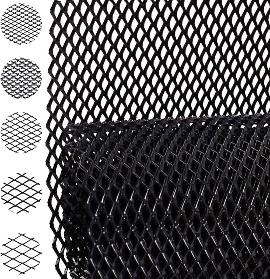 Amazon | Ailunate 車 フロントグリル メッシュ 網 アルミ ネット