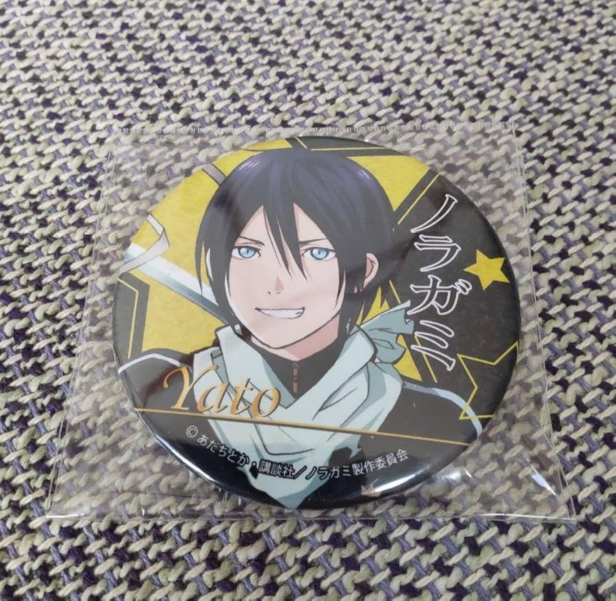Amazon.co.jp: ノラガミ 缶バッジ ヤト 夜ト 雪音 壱岐ひより 毘沙門天