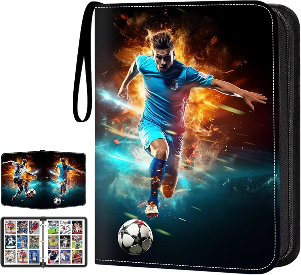 Amazon.co.jp: HESPLUS 900ポケット サッカーカードバインダー