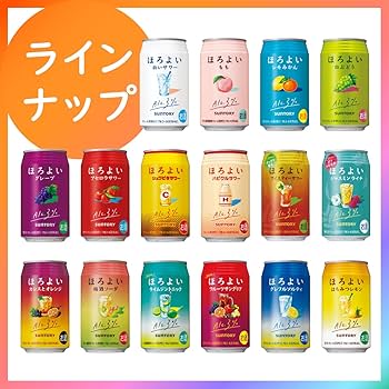 Amazon.co.jp: Suntory Horoyoi Honey Lemon Chuhai 11.8 fl oz (350