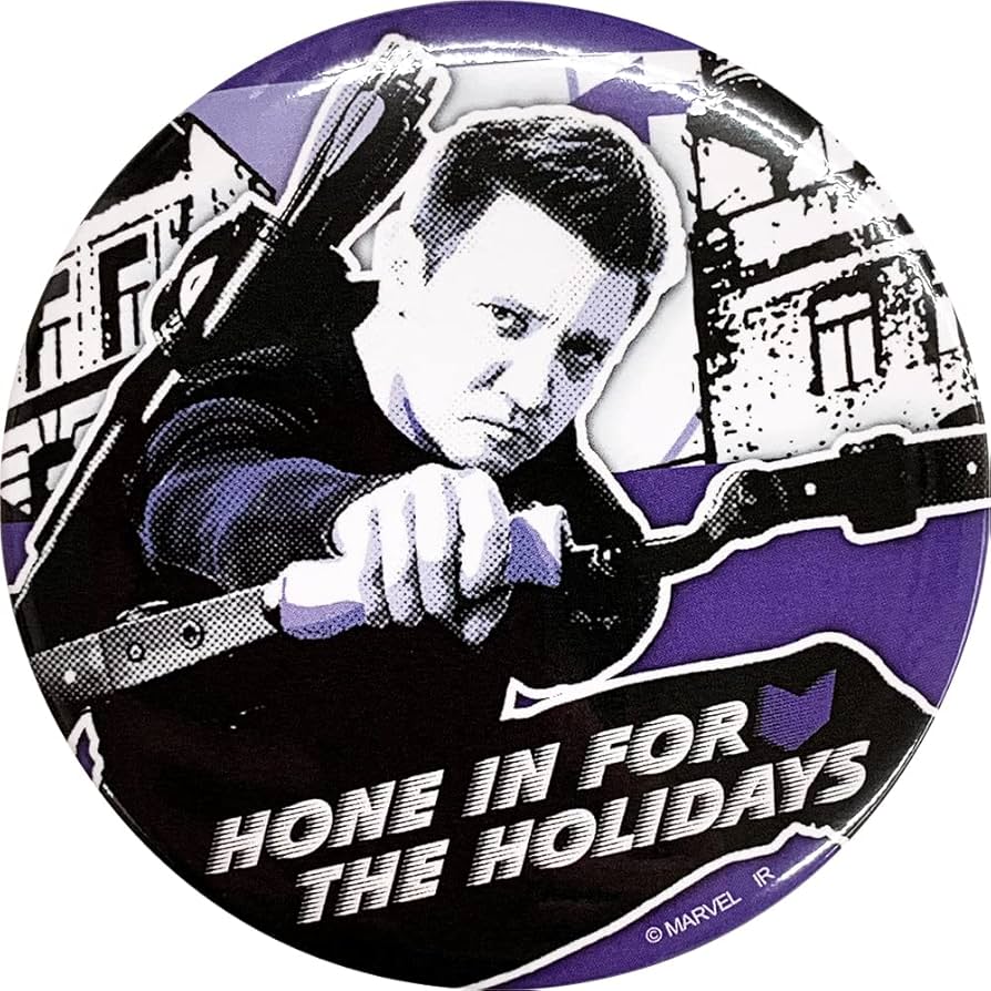 Amazon | HAWKEYE/ホークアイ/BIG缶バッジ IBA254 | バッジ | おもちゃ