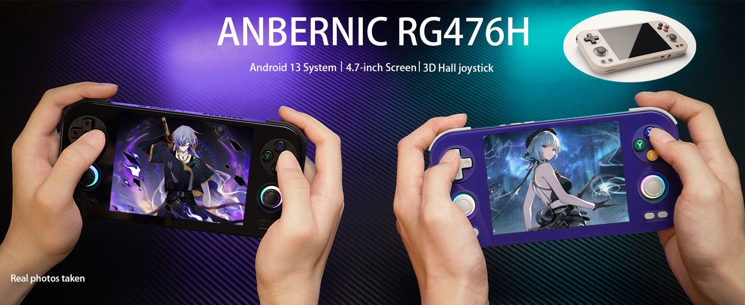 Amazon.com: RG476H Retro Game Console Android 13 System Unisoc