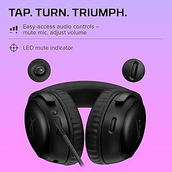 Amazon.co.jp: HyperX Cloud III – 有線ゲーミングヘッドセット PC PS5