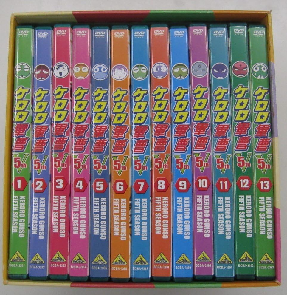 Amazon.co.jp: 【品ケロロ軍曹 アニメDVD 全巻（1期～7期） 各巻末限定