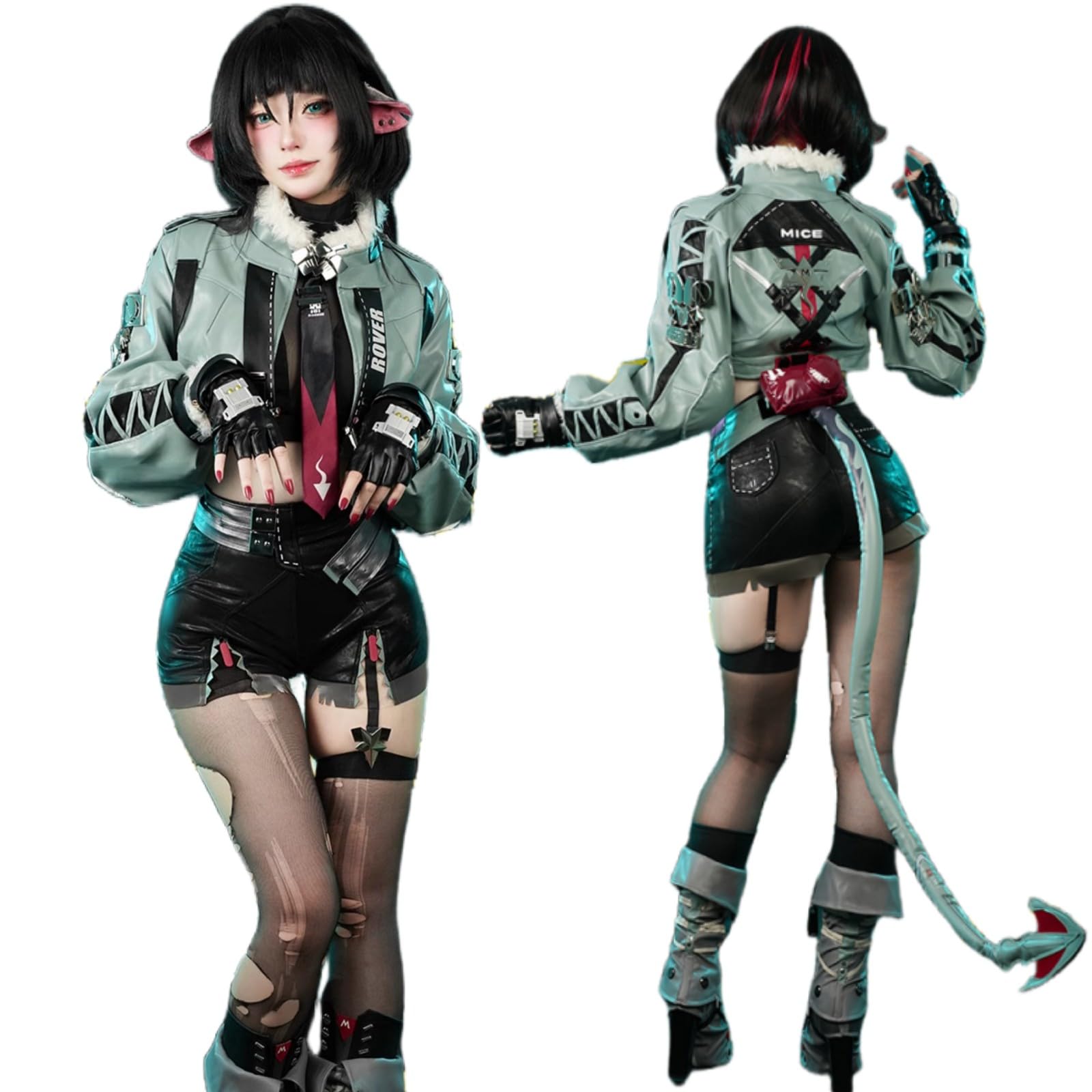 Amazon.co.jp: ゼンレスゾーンゼロ ジェーン・ドゥ コスプレ衣装 フル