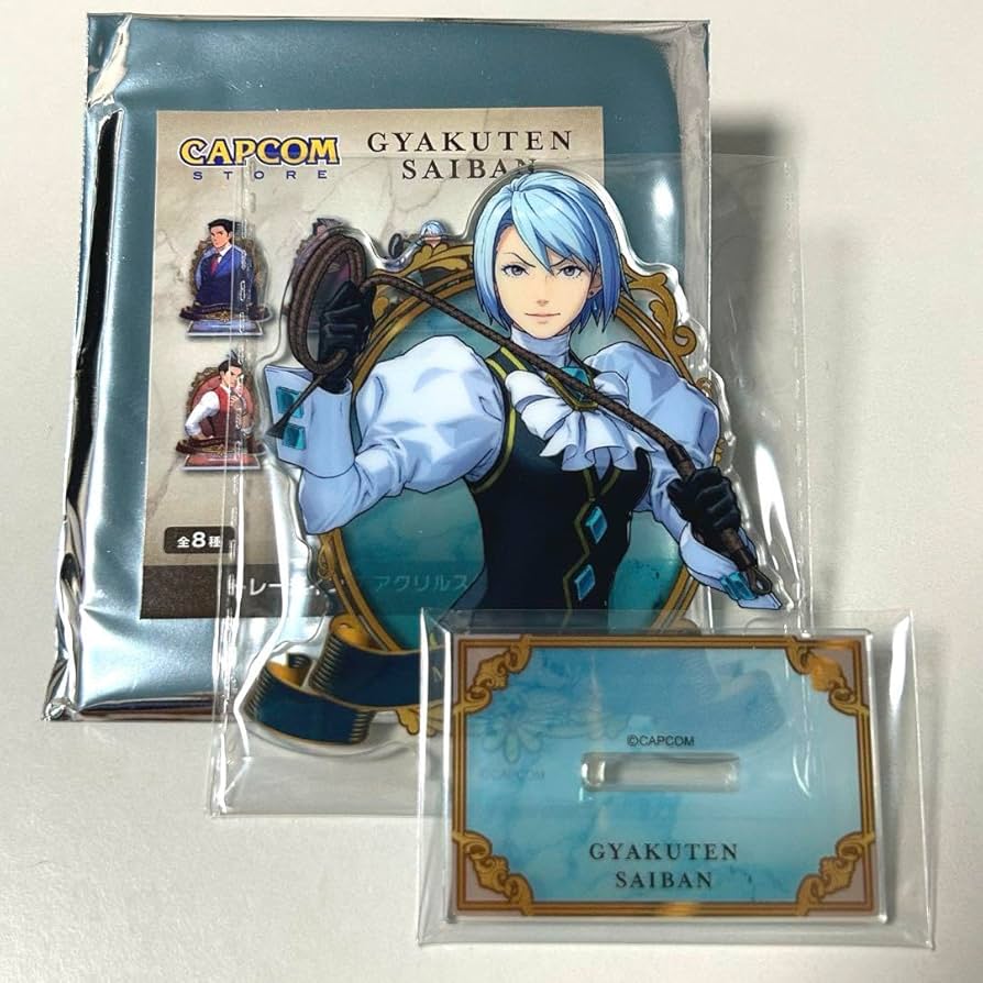 Amazon.co.jp: 逆転裁判 アクリルスタンド 狩魔冥 スタチュー風 b