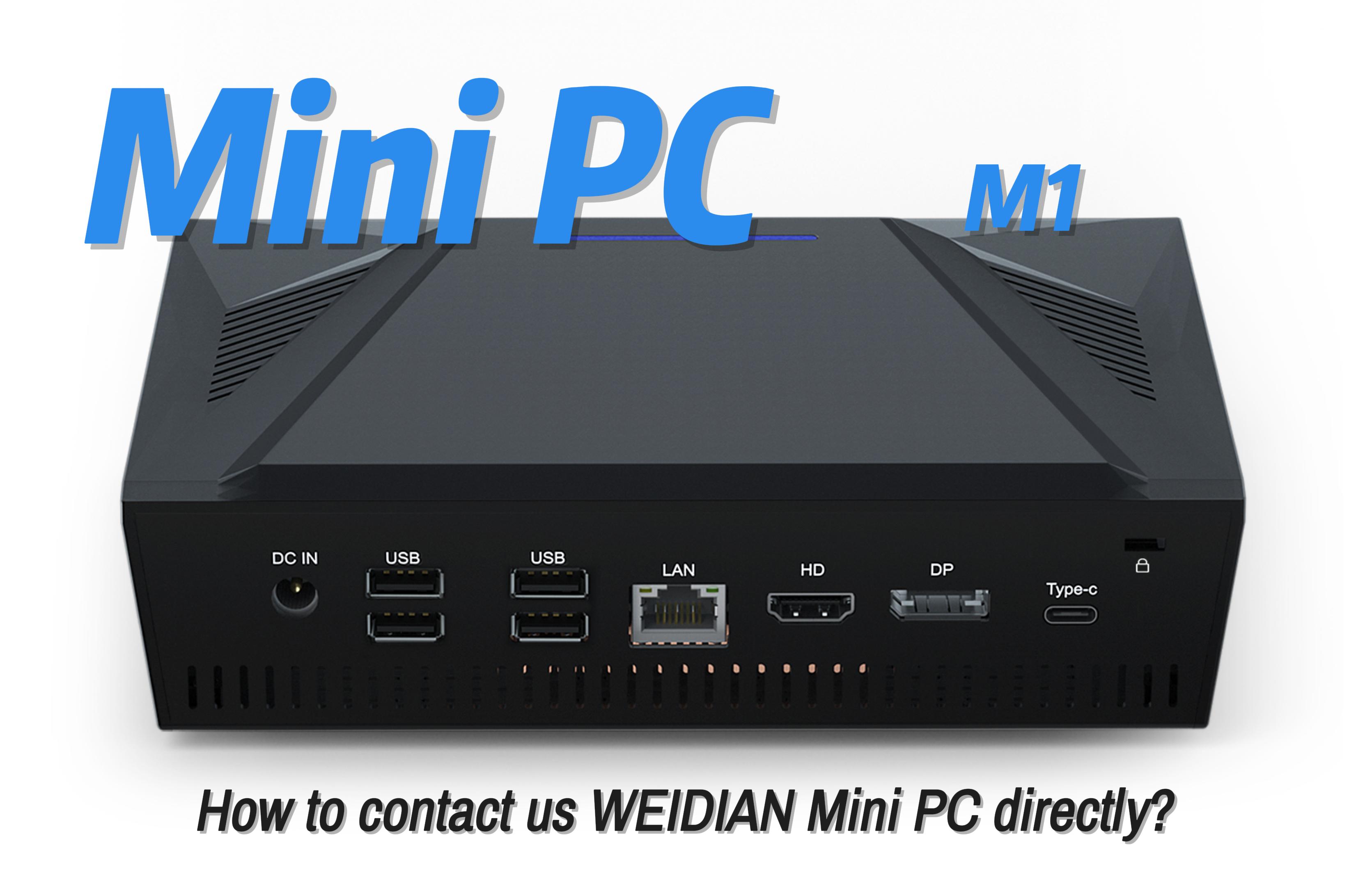 Amazon.com: WEIDIAN Mini PC Win 11 Pro AMD Ryzen 9 5900HX Mini