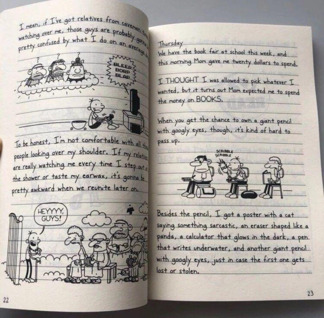 Amazon.co.jp: 英語絵本Diary of a Wimpy Kid16冊グレッグのダメ日記