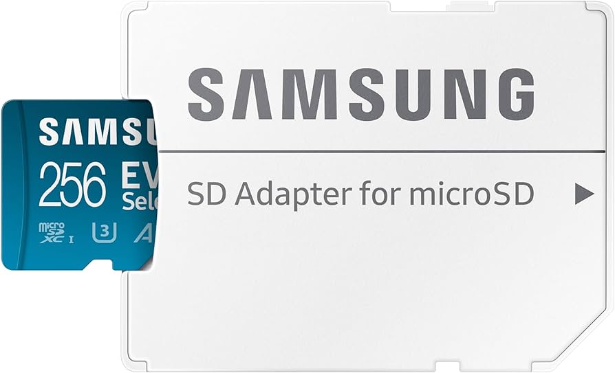 Amazon.com: Samsung EVO Select microSDMemory Card + Adapter, 256GB
