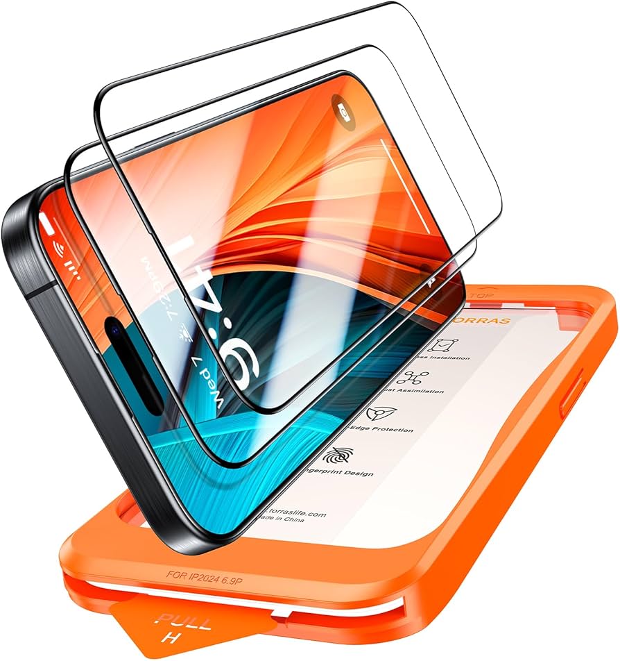 Amazon | TORRAS iPhone 15 Pro Max 用 ガラスフィルム 宇宙航空材料