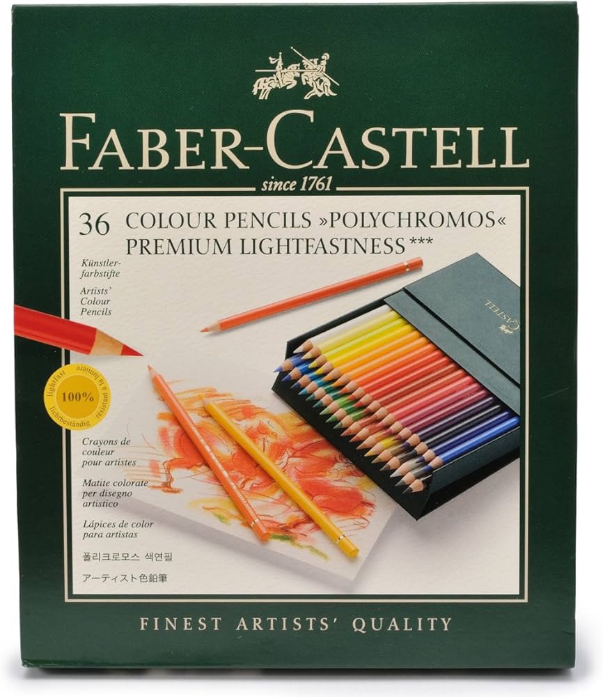 Amazon | ファーバーカステル ポリクロモス色鉛筆 36色セット スタジオ