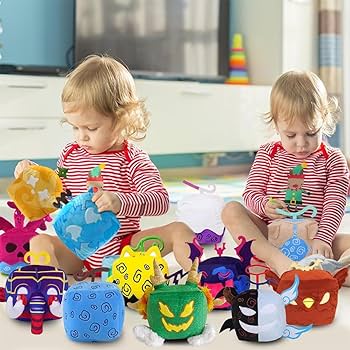 Amazon.co.jp: ブロックスフルーツぬいぐるみ キツネザフルーツ