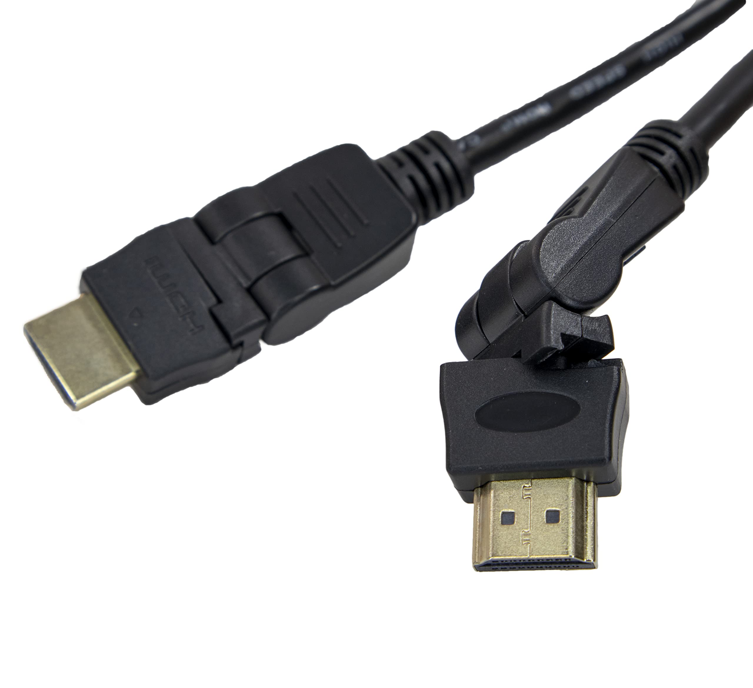 Amazon | マクサー電機 差込プラグが前後左右に曲がる HDMI ケーブル