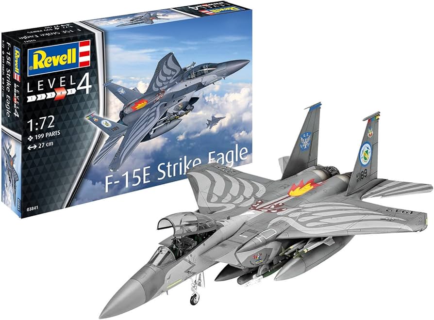 Amazon | ドイツレベル(Revell) 1/72 アメリカ空軍 F-15E ストライク