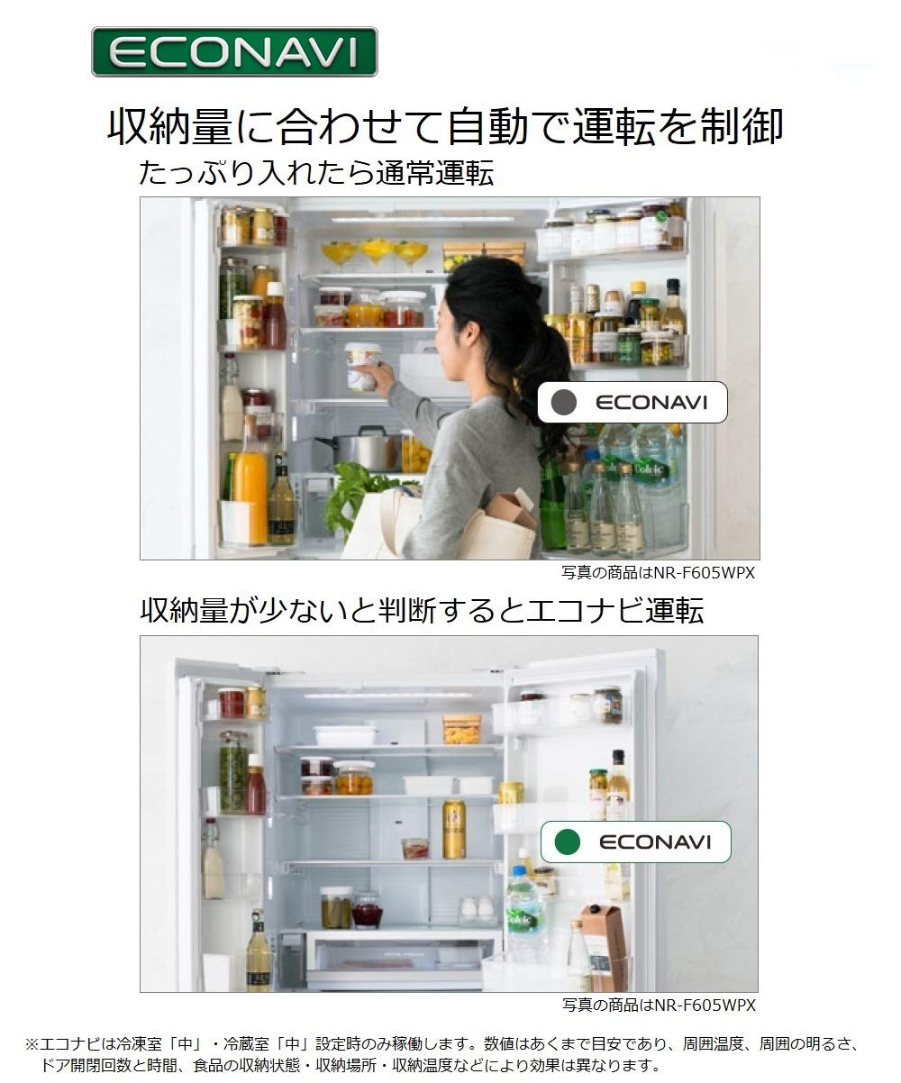 Amazon.co.jp: パナソニック 冷蔵庫 6ドア 470L パーシャル搭載