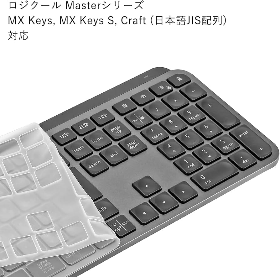 Amazon.co.jp: 【とても柔らかくて薄い】 MX Keys/MX Keys S/Craft