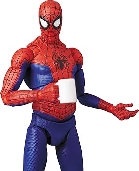 Amazon.com: MEDICOM TOY MAFEX No.235 Spider-Man (Peter B Parker