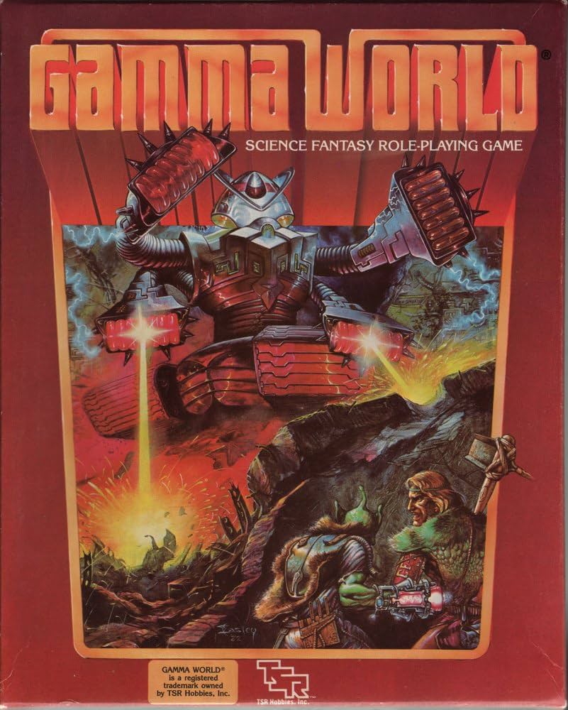 Gamma World 2nd edition [BOX SET]: Ward, James: 9780394531588