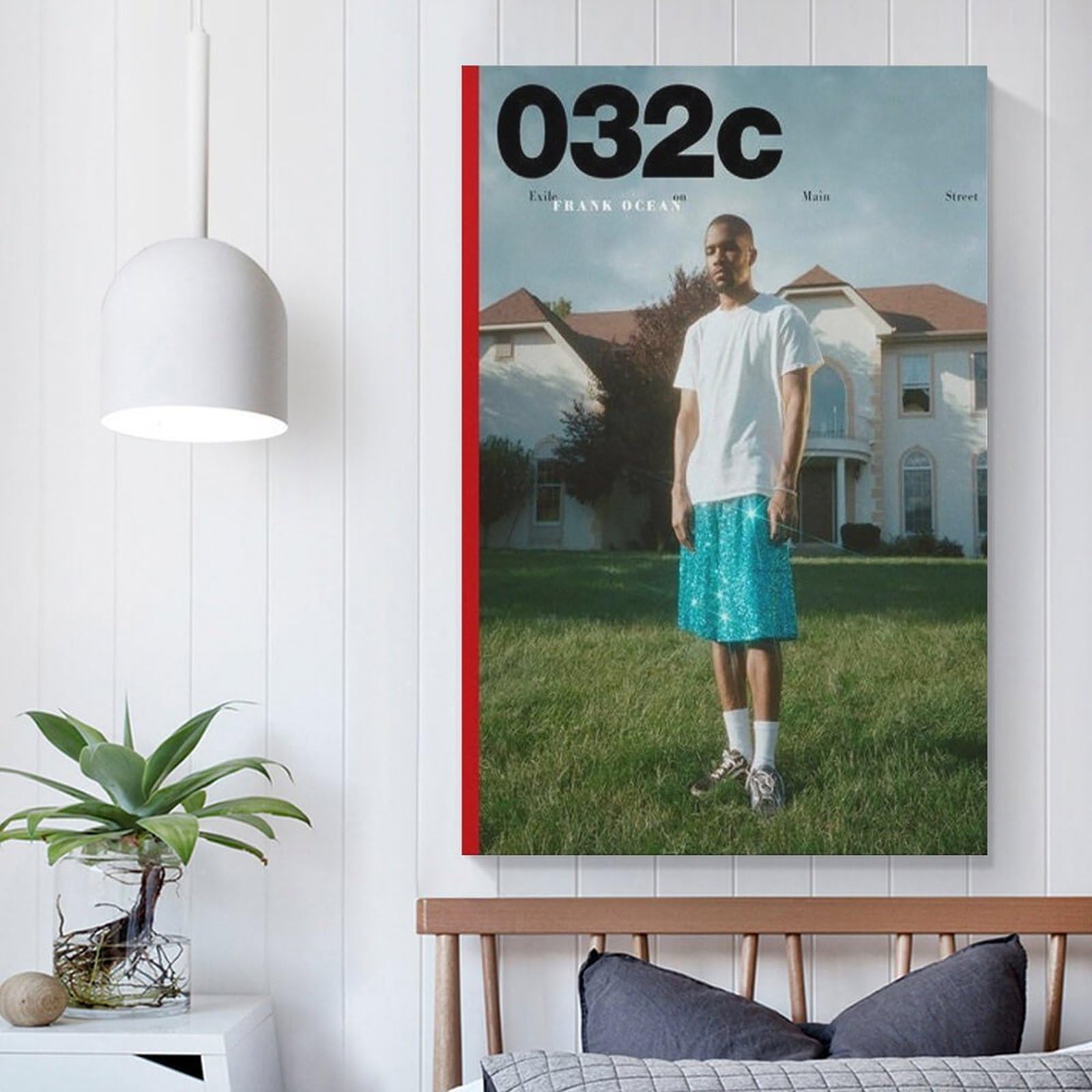 Amazon.com: YKAAYEV FRANK OCEAN 032c Magazine Canvas Poster