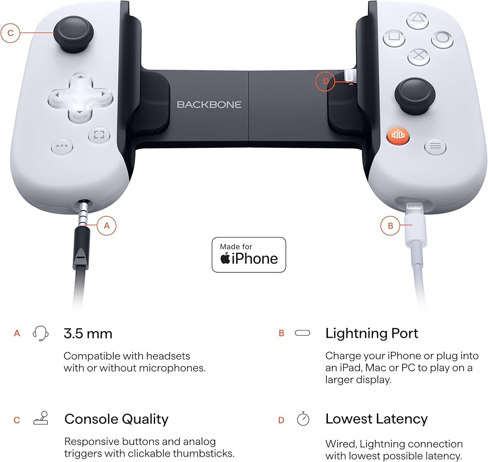 スマホアクセサリー Backbone One PlayStation Edition スマホ用