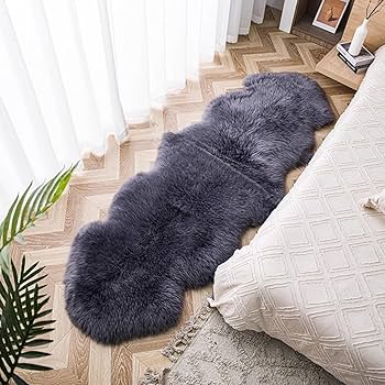 Amazon | ムートンラグ 天然ムートン100% ムートン オーストラリア産