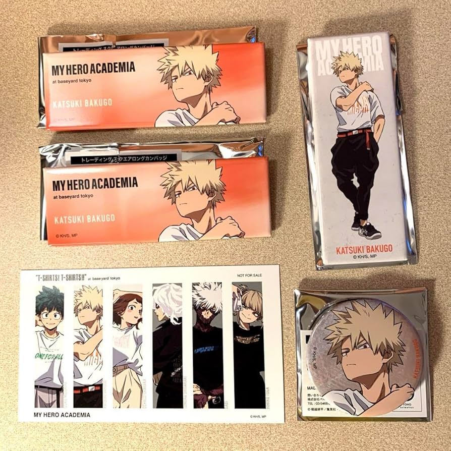 僕のヒーローアカデミア 爆豪勝己 絵札缶バッジ☆最終値下げ☆ 爆豪