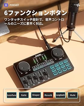 Amazon | Donner オーディオインターフェース マイクセット ブラック