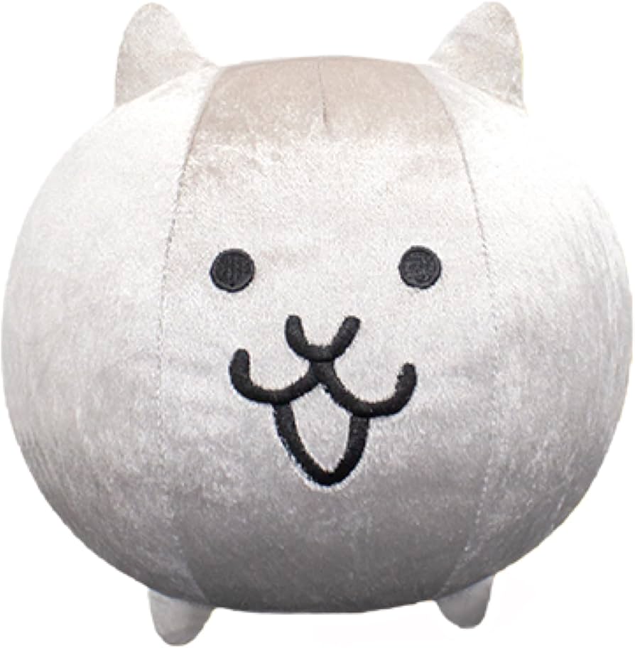 Amazon.co.jp: にゃんこ大戦争 MBぬいぐるみ6 約20㎝ (メタルネコ