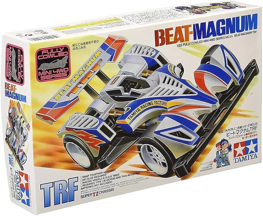 Amazon | タミヤ 1/32 フルカウルミニ四駆 No.25 ビートマグナムTRF