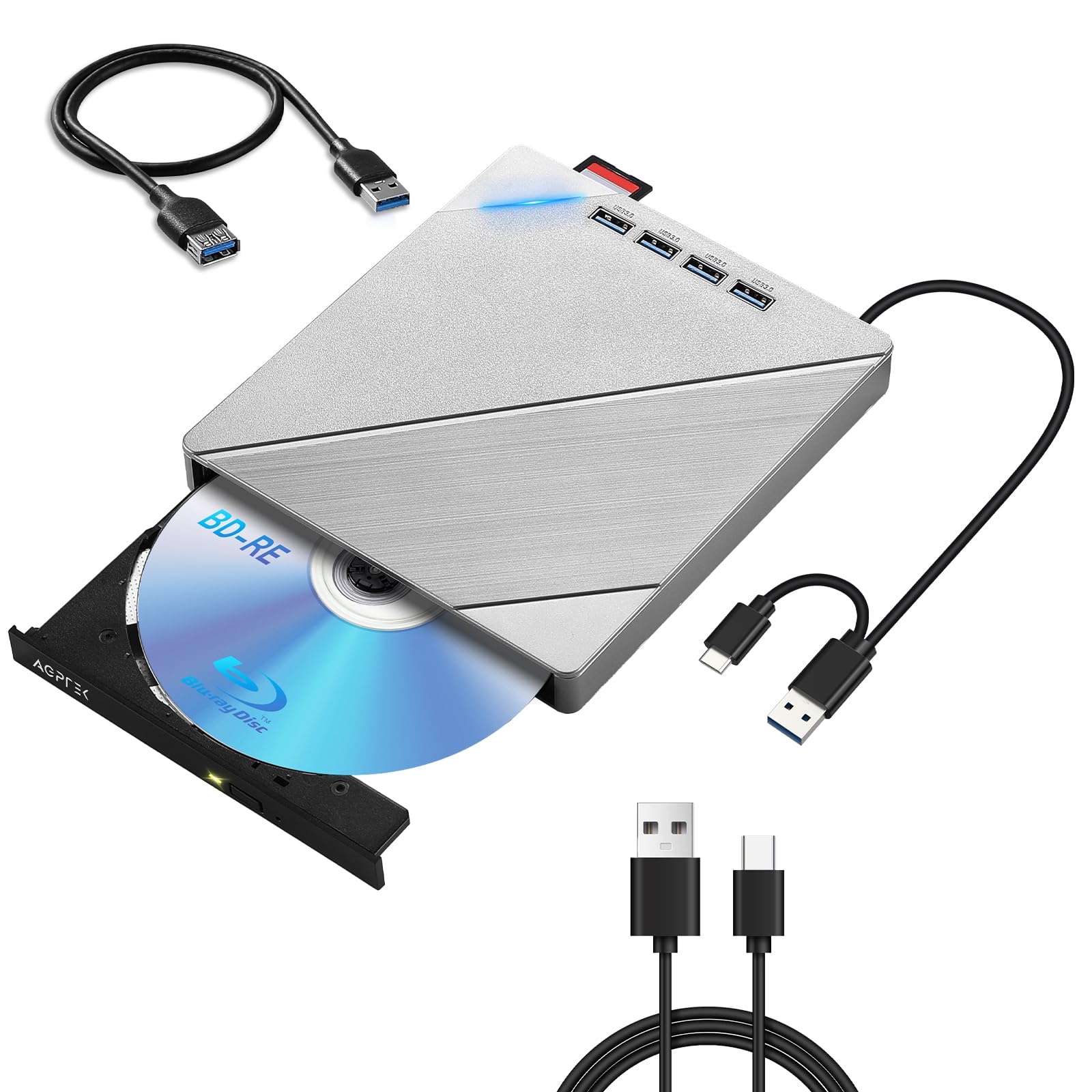 Amazon.co.jp: 【2025年新登場】ブルーレイドライブ 外付け ブルーレイ