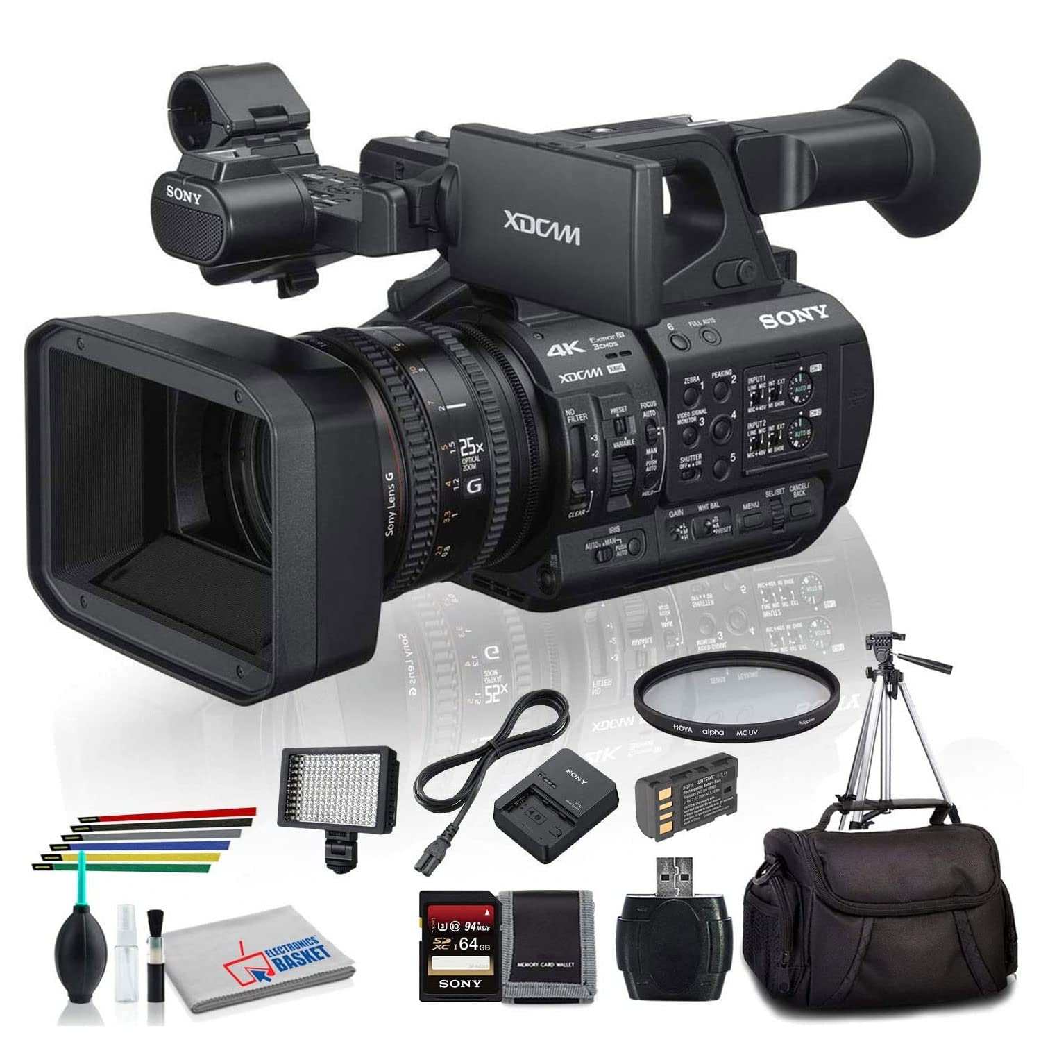 Amazon.com : Sony PXW-Z190V 4K XDCAM Camcorder (PXW-Z190V) with