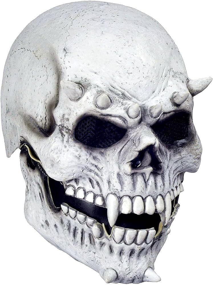 Amazon.com: LEKA NEIL 2025 New Skull Mask Creepy Halloween Full