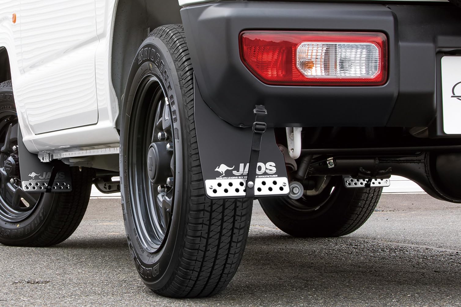 Amazon | ジャオス(JAOS) マッドガードⅢ リヤセット ブラック