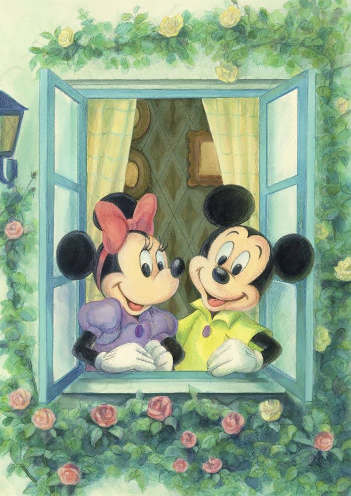 Amazon.co.jp: 108ピース ジグソーパズル ディズニー バラの香りに包