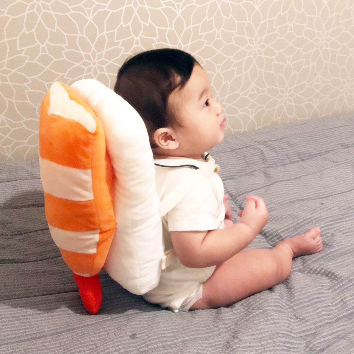 Amazon.co.jp: 頭ごっつん防止リュック セーフティクッション お寿司