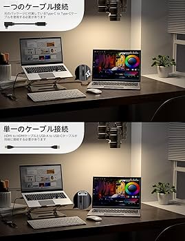 Amazon.co.jp: Dopesplay モバイルモニター 14.1インチ DeXおよびMac