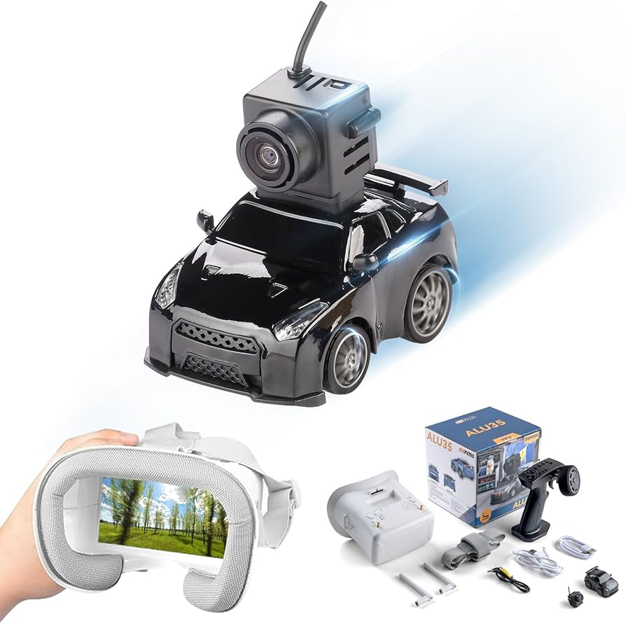 Amazon | FMS 1/64 ラジコンカーAlu35 カメラ付きFPV対応 RTR 電動