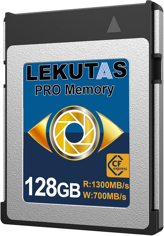 Amazon.com: LEKUTAS 128GB CFexpress Type B Memory Card, R1300MB/s