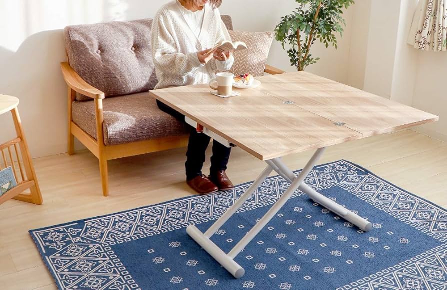 Amazon｜ヤマソロ 昇降テーブル テーブル グロリアス 82-645